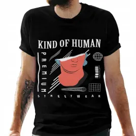 koszulka-meska-czarna-z-nadrukiem-rodzaj-czlowieka-5xl
