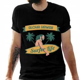 koszulka-czarna-meska-z-nadrukiem-zycie-surfera-na-hawajach-3xl