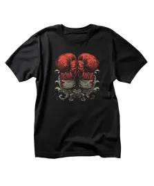 koszulka-meska-czarna-nadruk-boks-rozmiar-3xl