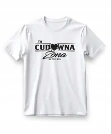 koszulka-damska-biala-nadruk-cudowna-zona-rozmiar-m