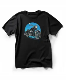 koszulka-meska-czarna-nadruk-motocykl-rozmiar-s