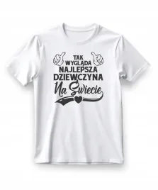 koszulka-damska-biala-nadruk-najlepsza-dziewczyna-rozmiar-xl