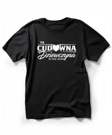 koszulka-damska-czarna-nadruk-cudowna-dziewczyna-rozmiar-m