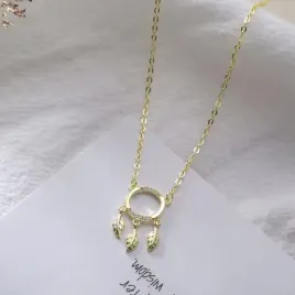 zloty-naszyjnik-z-lapaczem-slow-i-cyrkoniami-ze-srebra-925-gratis-woreczek