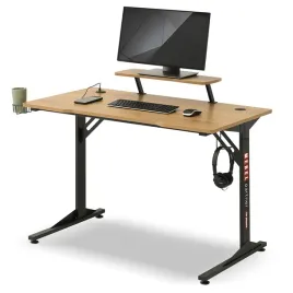 debowe-biurko-z-nadstawka-na-czarnych-metalowych-nogach-mads-115