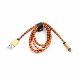 kabel-micro-usb-platinet-1m-krata-orange
