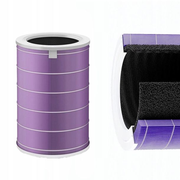 FILTR HEPA CHIP DO XIAOMI MI AIR PURIFIER 2 2C 2H 3H 3C PRO ANTYBAKTERYJNY