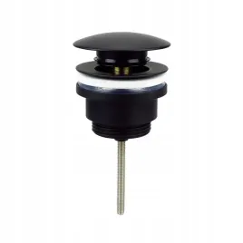 korek-do-umywalki-klik-klak-mosiezny-czarny-mat