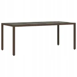 stol-ogrodowy-ze-szklanym-blatem-braz-190x90x75cm-polirattan