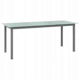 stol-ogrodowy-jasnoszary-190x90x74-cm-aluminium-i-szklo