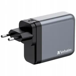 ladowarka-sieciowa-verbatim-gan-gnc-140-3xusb-c-pd-140w-1xusb-a-qc-3-0