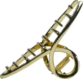 glamour-zlota-klamra-do-wlosow-metalowa-w-ksztalcie-wstazki