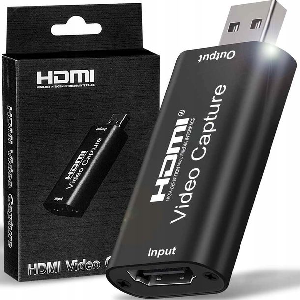 KARTA PRZECHWYTYWANIA WIDEO GRABBER PRZECHWYTUJĄCA OBRAZ HDMI - USB ORG 4K