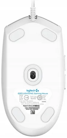 prezent-myszka-gamingowa-logitech-g203-lightsync-biala-waga-produktu-85-g