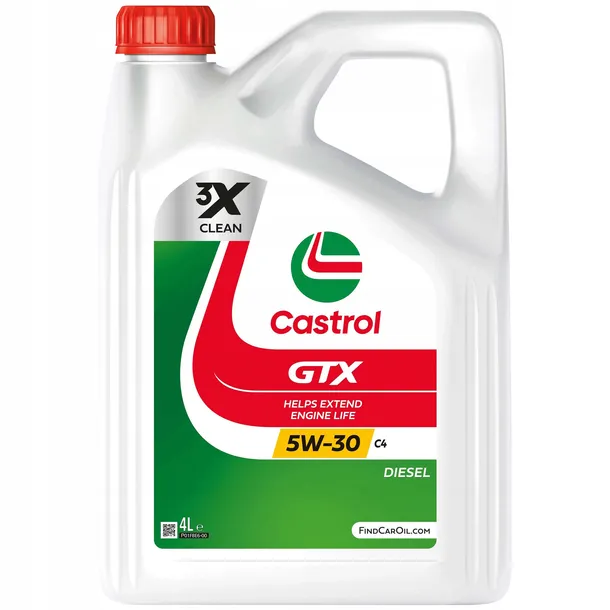 Castrol Olej Silnikowy GTX 5W-30 C4 4L