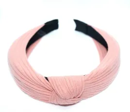 opaska-do-wlosow-bowknot-stripes-prazki-rozowa-lososiowa