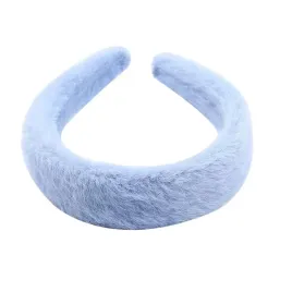 opaska-do-wlosow-z-futerkiem-puszysta-niebieska-blekitna
