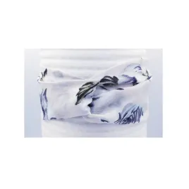 opaska-do-wlosow-elastyczna-biala-na-gumce-turban-kwiaty-emi-2