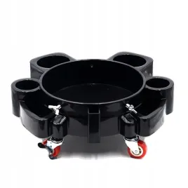 wozek-do-wiaderka-detailingowego-z-kolkami-stojakami-na-butelki-i-akcesoria