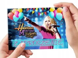 zaproszenie-hannah-montana-na-urodziny-dziecka-koperta-gratis