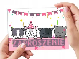 zaproszenie-koty-na-urodziny-dziecka-koperta-gratis