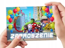 zaproszenie-spidey-i-super-kumple-na-urodziny-dziecka-koperta-gratis