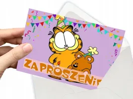 zaproszenie-garfield-na-urodziny-dziecka-koperta-gratis