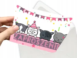 zaproszenie-koty-na-urodziny-dziecka-koperta-gratis