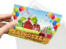 zaproszenie-traktor-wies-rolnik-na-urodziny-dziecka-koperta-gratis