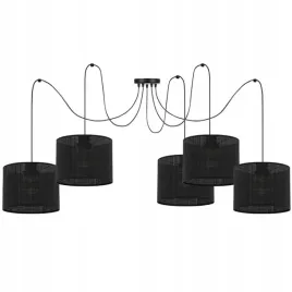 lampa-wiszaca-zyrandol-pajak-abazur-z-dziurkami