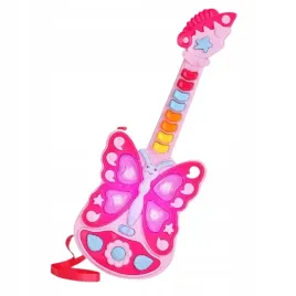 gitara-interaktywna-dla-dzieci-instrument-muzyczny-dzwiek-swiatlo