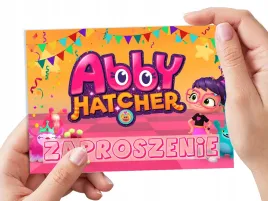zaproszenie-abby-hatcher-s-fuzzly-fun-na-urodziny-dziecka-koperta-gratis