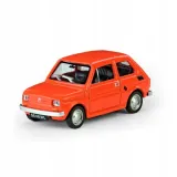fiat-126p-czterdziestolatek-czerwony-skala-skala-1-43