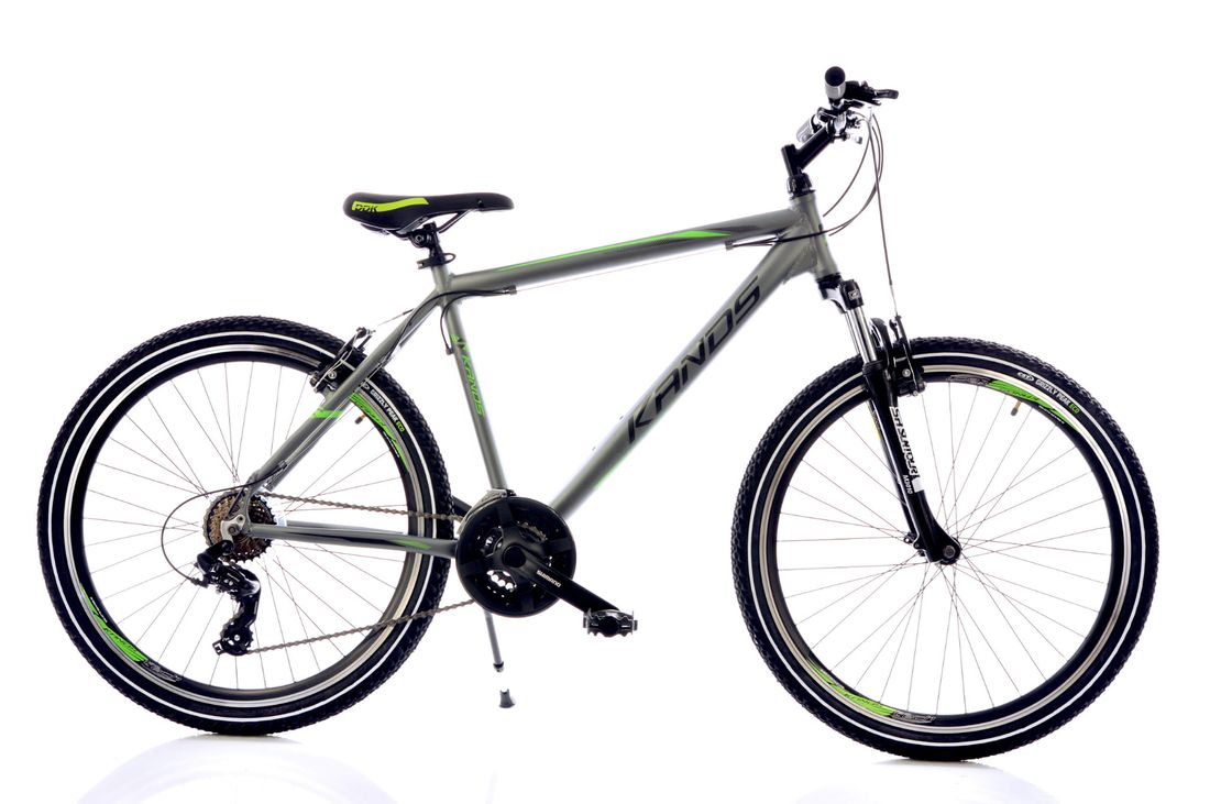 Rower 26 KANDS ENERGY 700 Męski Grafitowoseledynowy 2019 rama 19