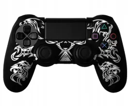 iris-silikonowy-pokrowiec-etui-oslona-na-pad-do-konsoli-ps4-smok-bialy
