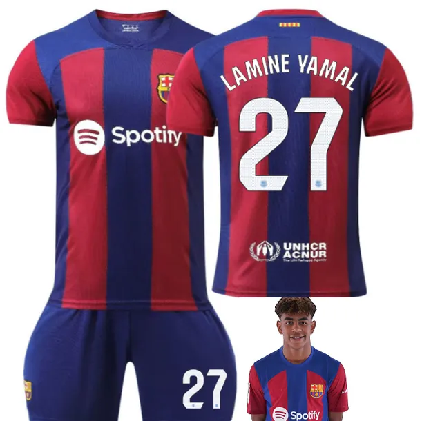 KOMPLET PIŁKARSKI LAMINE YAMAL FC BARCELONA NOWY SEZON