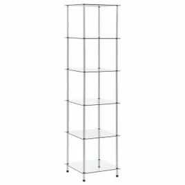 6-poziomowy-regal-przezroczysty-40x40x160-cm-szklo-hartowane