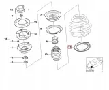 podkladka-sprezyny-bmw-e39-e60-e61-e63-e64-z4-stan-nowy-jakosc-czesci-zgodnie-z-gvo-o-oryginal-z-logo-producenta-samochodu-oe
