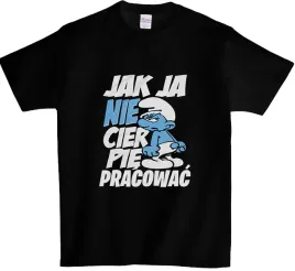 koszulka-t-shirt-meski-smerf-maruda-nie-cierpie-pracowac-producent
