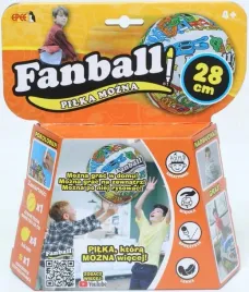 fanball-pilka-mozna-do-kolorowania-pomaranczowe-opakowanie
