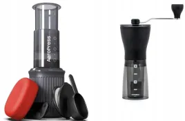 aeropress-go-zaparzacz-do-kawy-z-filtrami-100szt-mlynek-hario-mini-slim