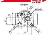 cylinderek-hamulcowy-trw