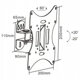 uchwyt-na-telewizor-cabletech-uch0041a-waga-z-opakowaniem-0-15-kg