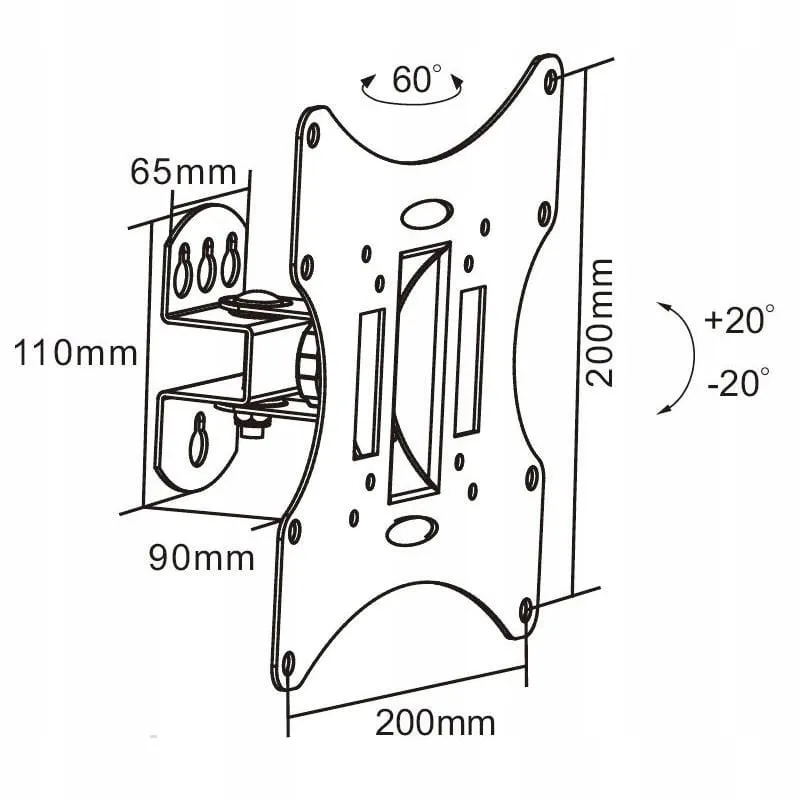 uchwyt-na-telewizor-cabletech-uch0041a-waga-z-opakowaniem-0-15-kg