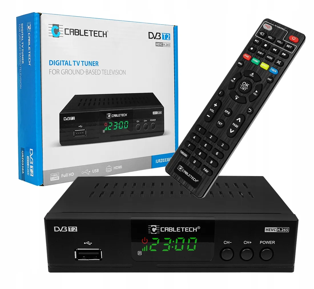 tuner-dvb-t2-dekoder-cabletech-urz0338a-h-265-hevc-hdmi-usb