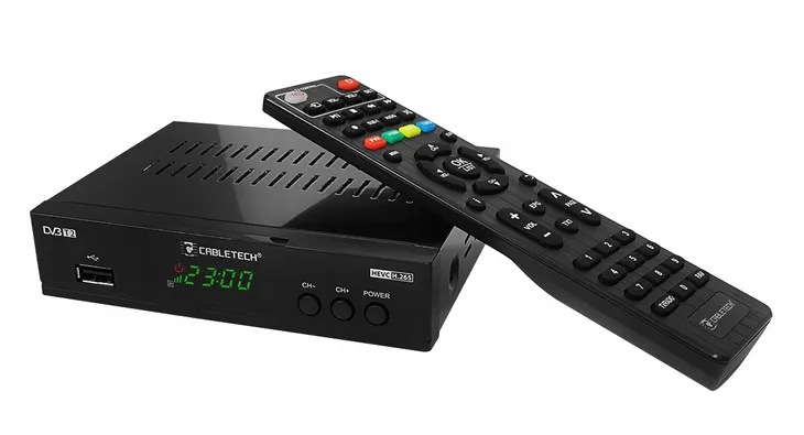 tuner-dvb-t2-dekoder-cabletech-urz0338a-h-265-hevc-hdmi-usb-stan-nowy-model-urz0338a
