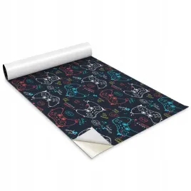 ozdobna-okleina-do-szafek-pady-do-konsoli-gamingowy-wzor-100x50-cm