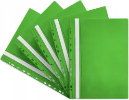 skoroszyt-na-dokumenty-a4-5x-plastikowy-z-zawieszka-jasno-zielony-wpinany