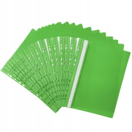 skoroszyt-a4-na-dokumenty-z-zawieszka-do-segregatora-jasno-zielony-20-szt