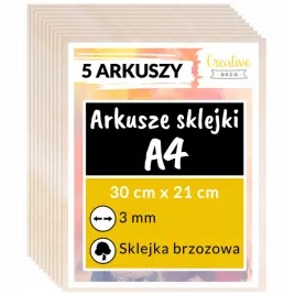 plyta-sklejka-do-ciecia-laserem-grawerowania-dekoracji-3mm-a4-x-5-sztuk